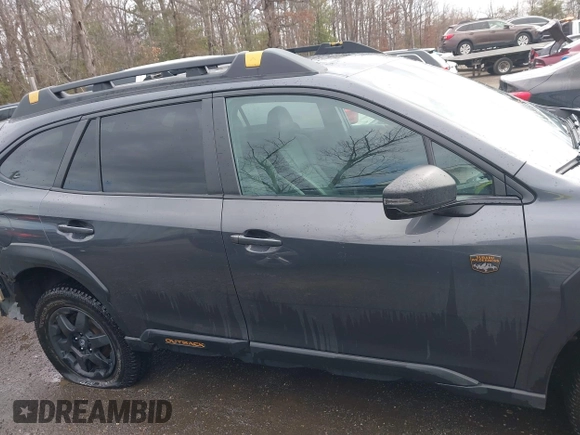 2023 Subaru Outback Wilderness with VIN 4S4BTGUD9P3206122, listed as a IAAI auction lot 41693901 with 25,582 mi miles and . Bid and sale history available at DreamBid. Image 14.