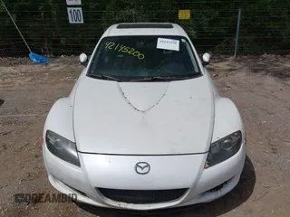 2005 Mazda RX-8 with VIN JM1FE17N150142559, listed as a IAAI auction lot 42145200 with 124,364 mi miles. Bid and sale history available at carsss.com. Image 6.