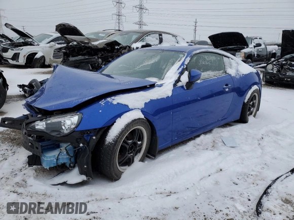 2015 Subaru BRZ Limited with VIN JF1ZCAC19F9602169, listed as a Copart auction lot 41841825 with 15,860 mi miles and Salvage title. Bid and sale history available at DreamBid. Image 1.
