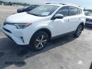2018 Toyota RAV4 XLE with VIN JTMWFREV4JJ753365, listed as a IAAI auction lot 42550177 with 42,607 mi miles and . Bid and sale history available at DreamBid. Image 2.