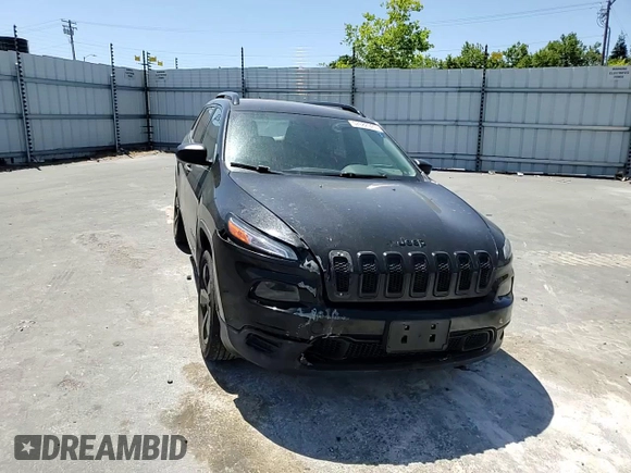 2017 Jeep Cherokee Altitude with VIN 1C4PJLAS6HW577086, listed as a Copart auction lot 57682925 with 109,316 mi miles and Salvage title. Bid and sale history available at DreamBid. Image 14.