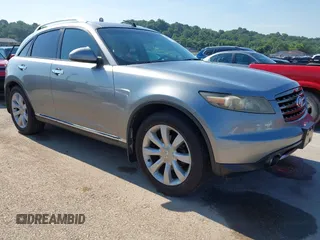2007 Infiniti FX with VIN JNRAS08U47X103316, listed as a IAAI auction lot 42617784 with 192,740 mi miles and . Bid and sale history available at DreamBid. Image 1.