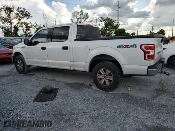 2018 Ford F-150 XL z VIN 1FTFW1EGXJFA01627, wystawiony jako Copart lot #62281115 z przebiegiem 216 250 mil mil oraz Szkoda całkowita • Salvage title. Historia ofert i sprzedaży dostępna na DreamBid. Obrazek 2.