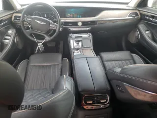 2021 Genesis G90 Ultimate z VIN KMTF54PH0MU085193, wystawiony jako Copart lot #59753175 z przebiegiem 27 934 mil mil oraz Szkoda całkowita • Salvage title. Historia ofert i sprzedaży dostępna na DreamBid. Obrazek 8.