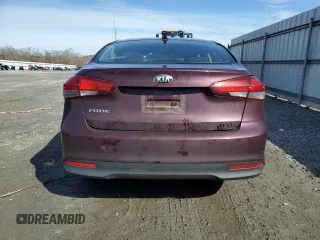 2017 Kia Forte LX with VIN 3KPFK4A73HE074183, listed as a Copart auction lot 45463825 with 112,434 mi miles and Salvage Title. Bid and sale history available at carsss.com. Image 6.