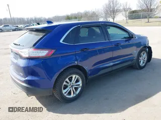 2015 Ford Edge SEL with VIN 2FMTK4J84FBC18514, listed as a IAAI auction lot 41807224 with 117,497 mi miles. Bid and sale history available at carsss.com. Image 4.