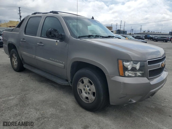 2007 Chevrolet Avalanche LTZ with VIN 3GNFK12317G213232, listed as a Copart auction lot 49803444 with 293,872 mi miles and Clean Title. Bid and sale history available at carsss.com. Image 4.