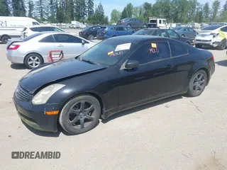 2005 Infiniti G35 with VIN JNKCV54E25M423369, listed as a IAAI auction lot 42233706 with 170,137 mi miles and . Bid and sale history available at DreamBid. Image 2.