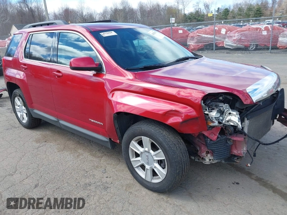 2013 GMC Terrain SLE with VIN 2GKFLTEKXD6177511, listed as a IAAI auction lot 42054215 with 129,697 mi miles. Bid and sale history available at carsss.com. Image 1.