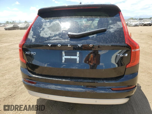 2022 Volvo XC90 Momentum with VIN YV4A221K2N1788336, listed as a Copart auction lot 58512434 with 49,644 mi miles and Salvage title. Bid and sale history available at DreamBid. Image 6.