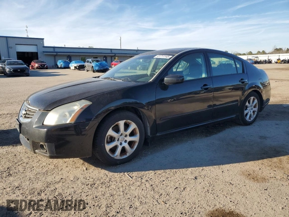 2007 Nissan Maxima 3.5 SL with VIN 1N4BA41E87C840811, listed as a Copart auction lot 41711145 with 155,574 mi miles and Clean Title. Bid and sale history available at carsss.com. Image 1.
