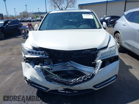 2016 Acura MDX with VIN 5FRYD3H24GB003007, listed as a IAAI auction lot 41848037 with 101,400 mi miles and . Bid and sale history available at DreamBid. Image 13.
