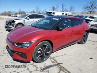 2022 Kia EV6 GT-Line z VIN KNDC4DLC1N5049796, wystawiony jako Copart lot #47003055 z przebiegiem 21 514 mil mil oraz Szkoda całkowita • Salvage title. Historia ofert i sprzedaży dostępna na DreamBid. Obrazek 1.