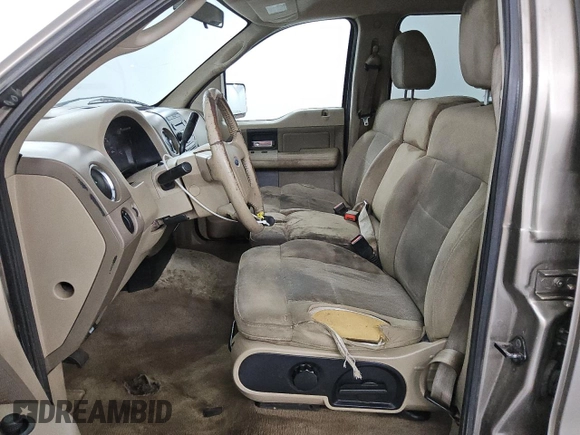 2006 Ford F-150 XLT with VIN 1FTPW14556FA19187, listed as a Copart auction lot 55087355 with 175,272 mi miles and Clean title. Bid and sale history available at DreamBid. Image 7.