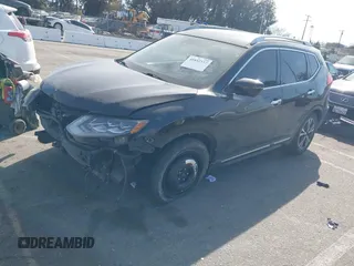 2017 Nissan Rogue SL with VIN JN8AT2MT6HW391390, listed as a IAAI auction lot 41852317 with 72,660 mi miles and . Bid and sale history available at DreamBid. Image 17.
