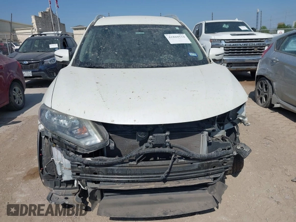 2018 Nissan Rogue SV with VIN 5N1AT2MT2JC702411, listed as a IAAI auction lot 41860534 with 87,997 mi miles and . Bid and sale history available at carsss.com. Image 13.