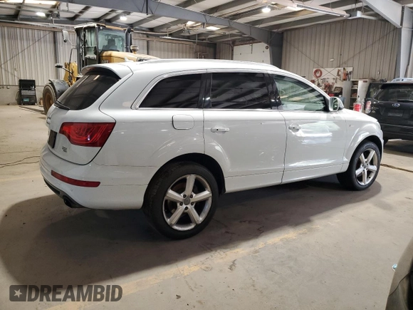 2014 Audi Q7 3.0T S line Prestige with VIN WA1DGBFE9ED005641, listed as a Copart auction lot 71925294 with 94,756 mi miles and Clean Title. Bid and sale history available at carsss.com. Image 3.