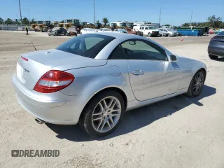 2008 Mercedes-Benz SLK-Class 3.0L with VIN WDBWK54F48F173124, listed as a Copart auction lot 76744214 with 0 mi miles and Non Repairable. Bid and sale history available at carsss.com. Image 3.