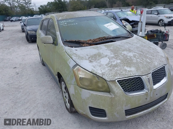 2010 Pontiac Vibe w/1SB with VIN 5Y2SP6E09AZ416271, listed as a IAAI auction lot 41534423 with 195,878 mi miles. Bid and sale history available at carsss.com. Image 6.