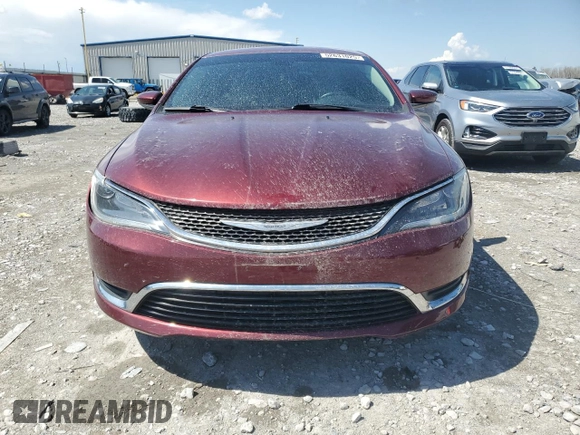 2015 Chrysler 200 Limited z VIN 1C3CCCAB2FN588313, wystawiony jako Copart lot #52631025 z przebiegiem 75 022 mil mil oraz Szkody całkowita. Historia ofert i sprzedaży dostępna na DreamBid. Obrazek 5.