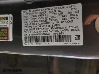 2019 Honda CR-V LX with VIN 2HKRW6H30KH204049, listed as a Copart auction lot 45429835 with 131,248 mi miles and Salvage Title. Bid and sale history available at carsss.com. Image 13.
