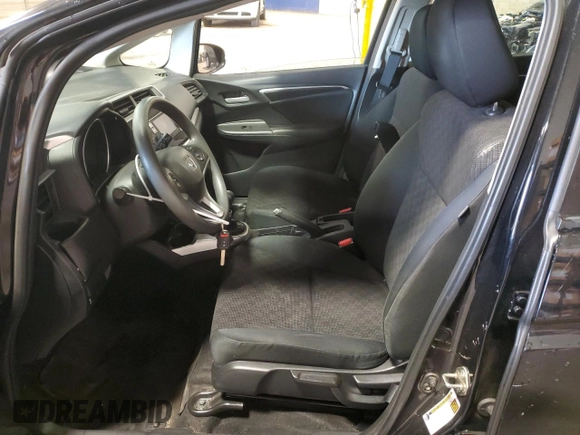 2017 Honda Fit LX with VIN 3HGGK5G50HM706466, listed as a Copart auction lot 53052015 with 72,478 mi miles and Salvage Title. Bid and sale history available at DreamBid. Image 7.