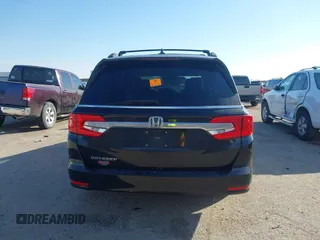 2018 Honda Odyssey EX-L z VIN 5FNRL6H74JB031306, wystawiony jako IAAI lot #41603478 z przebiegiem Nie podano mil oraz . Historia ofert i sprzedaży dostępna na DreamBid. Obrazek 16.