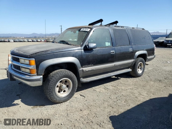 1999 Chevrolet Suburban with VIN 1GNGK26R5XJ513945, listed as a Copart auction lot 73673314 with 198,656 mi miles and Clean Title. Bid and sale history available at carsss.com. Image 1.