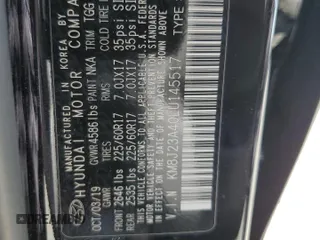 2020 Hyundai Tucson SE z VIN KM8J23A40LU145517, wystawiony jako Copart lot #56828325 z przebiegiem 71 581 mil mil oraz Nie do naprawy • Non repairable. Historia ofert i sprzedaży dostępna na DreamBid. Obrazek 14.