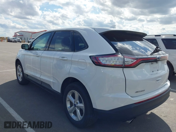 2017 Ford Edge SE z VIN 2FMPK3G92HBC16159, wystawiony jako IAAI lot #42057245 z przebiegiem 102 268 mil mil oraz . Historia ofert i sprzedaży dostępna na DreamBid. Obrazek 3.