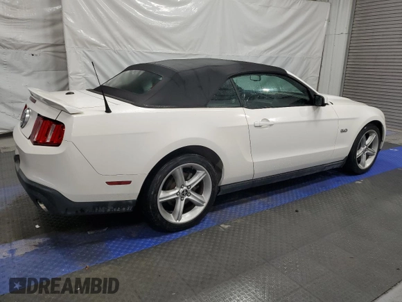 2011 Ford Mustang GT with VIN 1ZVBP8FF4B5155281, listed as a Copart auction lot 53156305 with 83,922 mi miles and Clean Title. Bid and sale history available at DreamBid. Image 3.