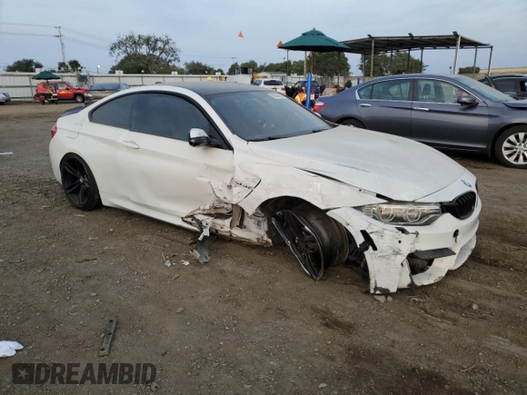2016 BMW M4 with VIN WBS3R9C57GK335701, listed as a Copart auction lot 82560753 with 54,655 mi miles. Bid and sale history available at carsss.com. Image 4.