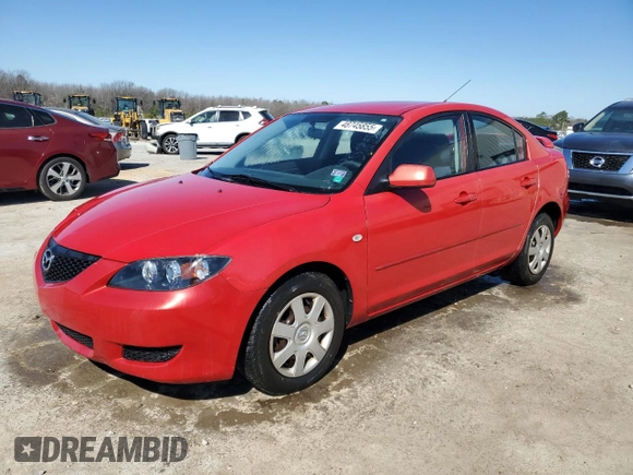 2005 Mazda 3 i with VIN JM1BK12F651269213, listed as a Copart auction lot 48745855 with 134,999 mi miles and Salvage Title. Bid and sale history available at DreamBid. Image 1.