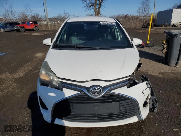 2015 Toyota Yaris L z VIN VNKKTUD36FA043747, wystawiony jako Copart lot #52505885 z przebiegiem 262 298 mil mil oraz Szkoda całkowita • Salvage title. Historia ofert i sprzedaży dostępna na DreamBid. Obrazek 5.