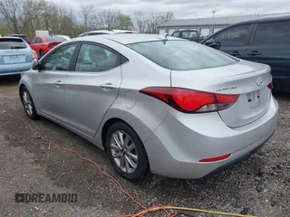 2015 Hyundai Elantra SE with VIN 5NPDH4AEXFH599545, listed as a IAAI auction lot 42017312 with 151,453 mi miles and . Bid and sale history available at DreamBid. Image 3.