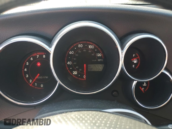 2008 Pontiac Vibe with VIN 5Y2SL658X8Z404884, listed as a Copart auction lot 68549374 with 147,957 mi miles and Salvage Title. Bid and sale history available at carsss.com. Image 9.