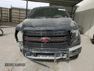 2017 Ford F-150 XL with VIN 1FTEW1EG4HFB50122, listed as a Copart auction lot 50935025 with 121,676 mi miles and Salvage Title. Bid and sale history available at carsss.com. Image 5.
