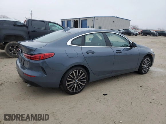 2021 BMW 2 Series 228i xDrive with VIN WBA73AK09M7H13999, listed as a Copart auction lot 39477774 with 40,076 mi miles. Bid and sale history available at carsss.com. Image 3.