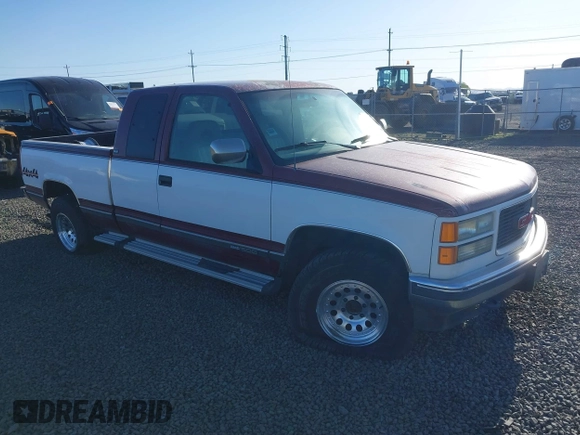 1994 GMC Sierra 1500 z VIN 2GTEK19HXR1563542, wystawiony jako IAAI lot #41733737 z przebiegiem 194 469 mil mil oraz . Historia ofert i sprzedaży dostępna na DreamBid. Obrazek 1.