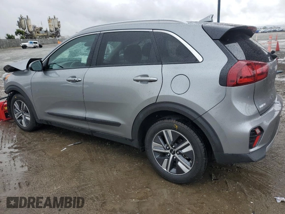 2022 Kia Niro LXS with VIN KNDCB3LC1N5541356, listed as a Copart auction lot 48810485 with 27,120 mi miles and Salvage Title. Bid and sale history available at carsss.com. Image 2.