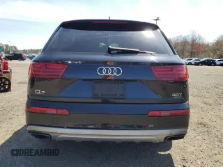 2018 Audi Q7 Premium Plus with VIN WA1LAAF70JD051877, listed as a Copart auction lot 54546685 with 121,056 mi miles and Clean Title. Bid and sale history available at carsss.com. Image 6.