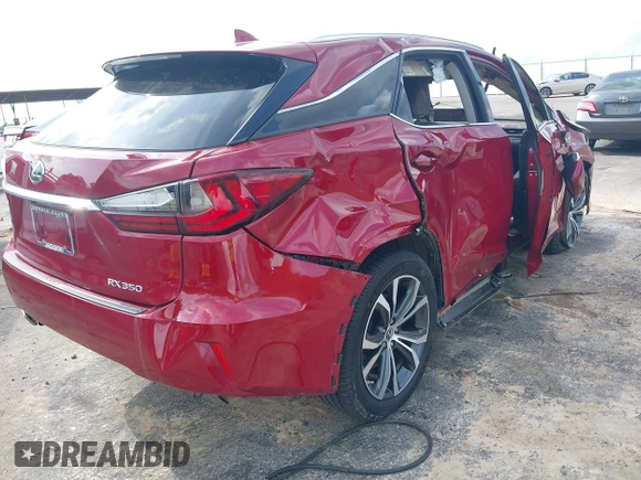 2019 Lexus RX with VIN 2T2ZZMCA6KC134685, listed as a IAAI auction lot 41929295 with Not Provided miles. Bid and sale history available at carsss.com. Image 4.