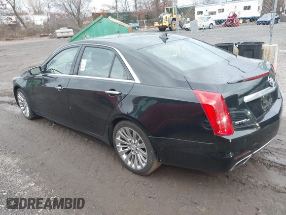 2014 Cadillac CTS Luxury AWD with VIN 1G6AX5SX9E0195923, listed as a IAAI auction lot 40946334 with Not Provided miles and . Bid and sale history available at carsss.com. Image 3.