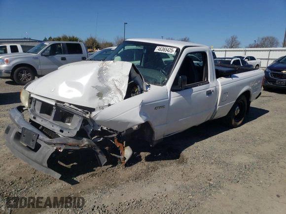 2003 Ford Ranger XL z VIN 1FTYR10D03PA70532, wystawiony jako Copart lot #46365425 z przebiegiem 95 818 mil mil oraz Szkoda całkowita • Salvage title. Historia ofert i sprzedaży dostępna na DreamBid. Obrazek 1.