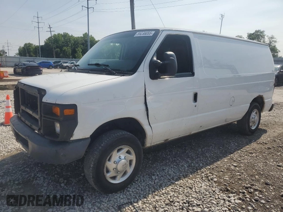 2010 Ford Econoline Cargo Commercial z VIN 1FTNE1EW7ADA66467, wystawiony jako Copart lot #59238055 z przebiegiem Nie podano mil oraz Czysty tytuł • Clean title. Historia ofert i sprzedaży dostępna na DreamBid. Obrazek 1.