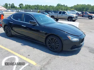 2015 Maserati Ghibli S Q4 with VIN ZAM57RTA6F1133032, listed as a IAAI auction lot 42579211 with 77,594 mi miles and . Bid and sale history available at DreamBid. Image 1.
