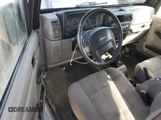 2006 Jeep Wrangler Sport with VIN 1J4FA49S26P775297, listed as a Copart auction lot 48072125 with 0 mi miles and Salvage Title. Bid and sale history available at carsss.com. Image 8.