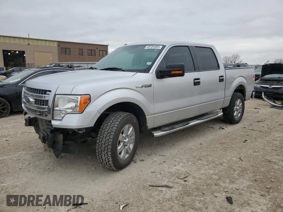 2014 Ford F-150 XL with VIN 1FTFW1EF8EFA84973, listed as a Copart auction lot 49784905 with 128,109 mi miles and Salvage Title. Bid and sale history available at carsss.com. Image 1.