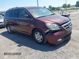 2007 Honda Odyssey EX-L with VIN 5FNRL38717B455291, listed as a IAAI auction lot 42253070 with 222,016 mi miles and . Bid and sale history available at DreamBid. Image 1.