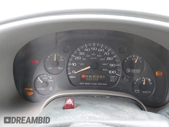 2003 Chevrolet Astro Cargo with VIN 1GCDL19X13B146091, listed as a IAAI auction lot 42129634 with 259,720 mi miles and . Bid and sale history available at DreamBid. Image 7.